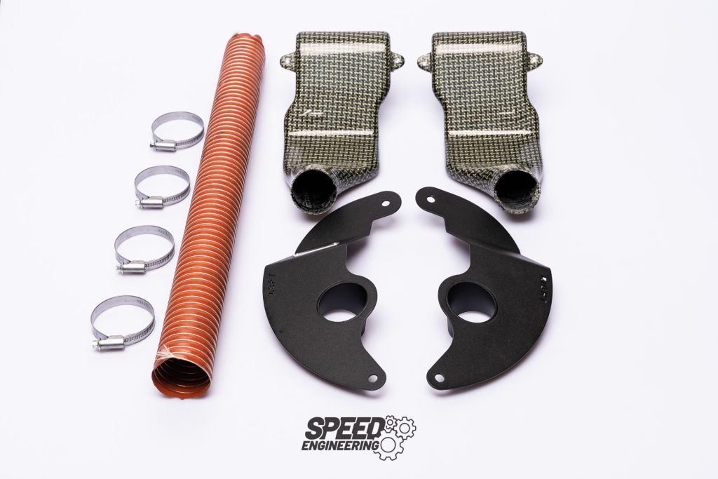 Carbon brake cooling system suitable for BMW M2C complete set