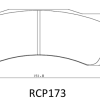 ENDLESS Bremsbeläge RCP173-N39S passend für AP Racing CP9660 – Bild 3