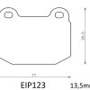 ENDLESS Bremsbeläge passend für Subaru STI, Nissan 350Z, KTM X-Bow, Lotus Elise Exige, Opel Speedster – Bild 3
