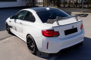 SPEED Big Wing Swan Neck passend für BMW 2XX M2 M2C F87 mit Teilegutachten – Bild 17