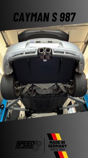 SPEED Diffusor passend für Porsche Cayman 987.2 mit Teilegutachten – Bild 5