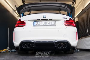SPEED Diffusor passend für BMW M2 F87 mit Teilegutachten – Bild 8