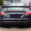SPEED Diffusor passend für Audi TT TTS TTRS 8J mit Teilegutachten – Bild 3