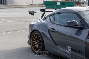 SPEED Big Wing Swan Neck passend für Supra MK5 mit Teilegutachten – Bild 5