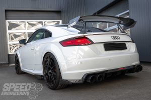 SPEED Big Wing Swan Neck passend für Audi TTRS 8S mit Teilegutachten – Bild 10