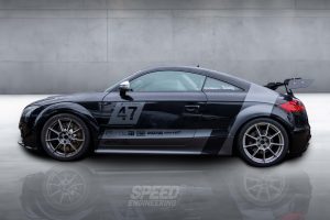 SPEED Big Wing Swan Neck passend für Audi TT 8J mit Teilegutachten – Bild 3