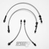 Stahlflex Bremsschlauch Set passend für Audi TT 8J3 VA + HA