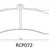 ENDLESS Bremsbeläge RCP072-N39S passend für AP Racing CP9665 – Bild 3