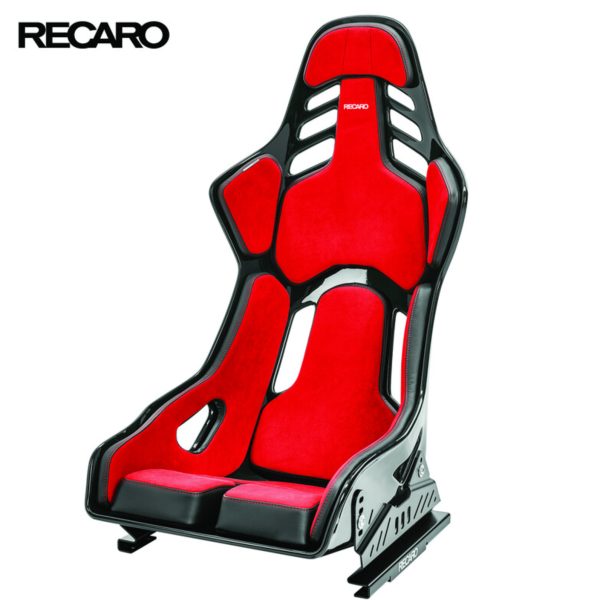 Recaro Podium CF Rot Alcantara Carbon Schale