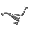 E-Exhaust Abgasanlage Silence 3.5 ULTRA - passend für VW Golf 7 R – Bild 2