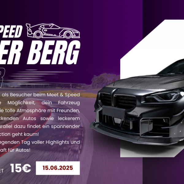 SPEED Event Bilster Berg 15.06.2025 Besucherticket