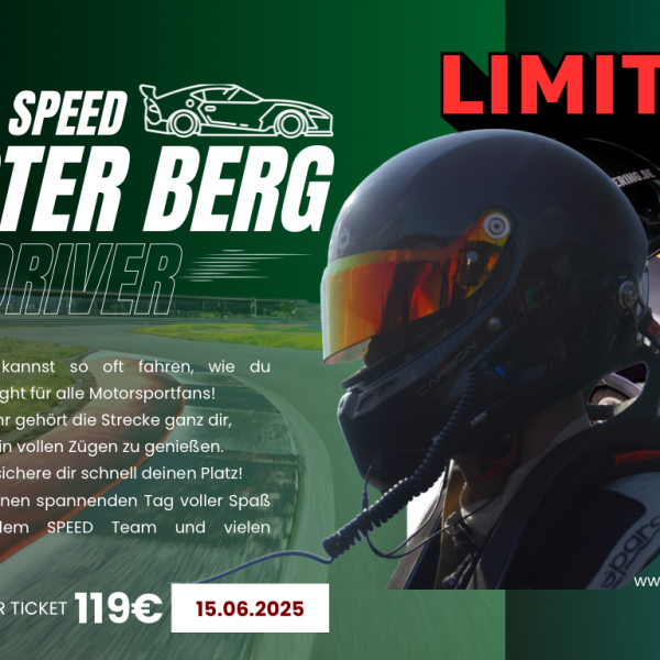 SPEED Event Bilster Berg 15.06.2025 2. Fahrerticket