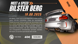 SPEED Event Bilster Berg 10.08.2025 Ultimate Taxi Fahrt