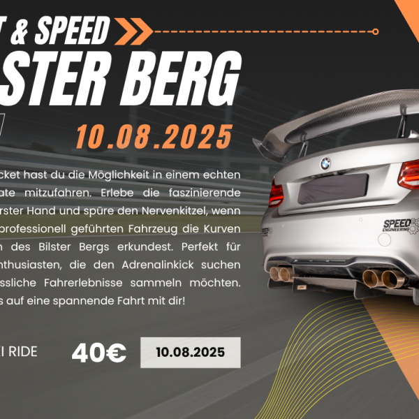 SPEED Event Bilster Berg 10.08.2025 Ultimate Taxi Fahrt