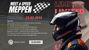 SPEED Event Meppen 23.08.2025 Fahrerticket
