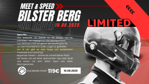 SPEED Event Bilster Berg 10.08.2025 2. Fahrerticket