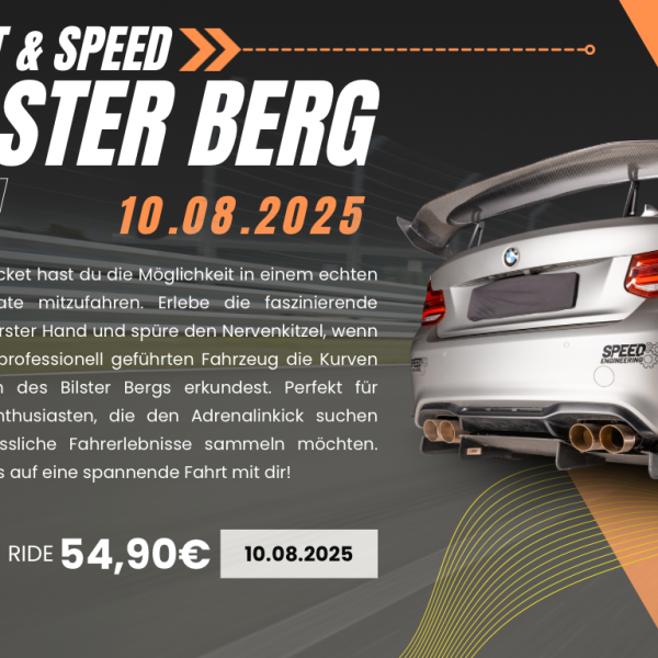 SPEED Event Bilster Berg 10.08.2025 Ultimate Taxi Fahrt