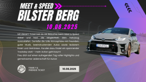 SPEED Event Bilster Berg 10.08.2025 Family & Friends Ticket
